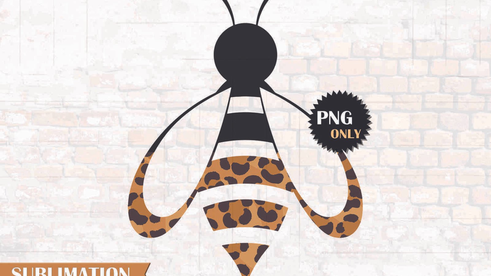 Bee Sublimation and Clipart Bee PNG File For T-Shirts