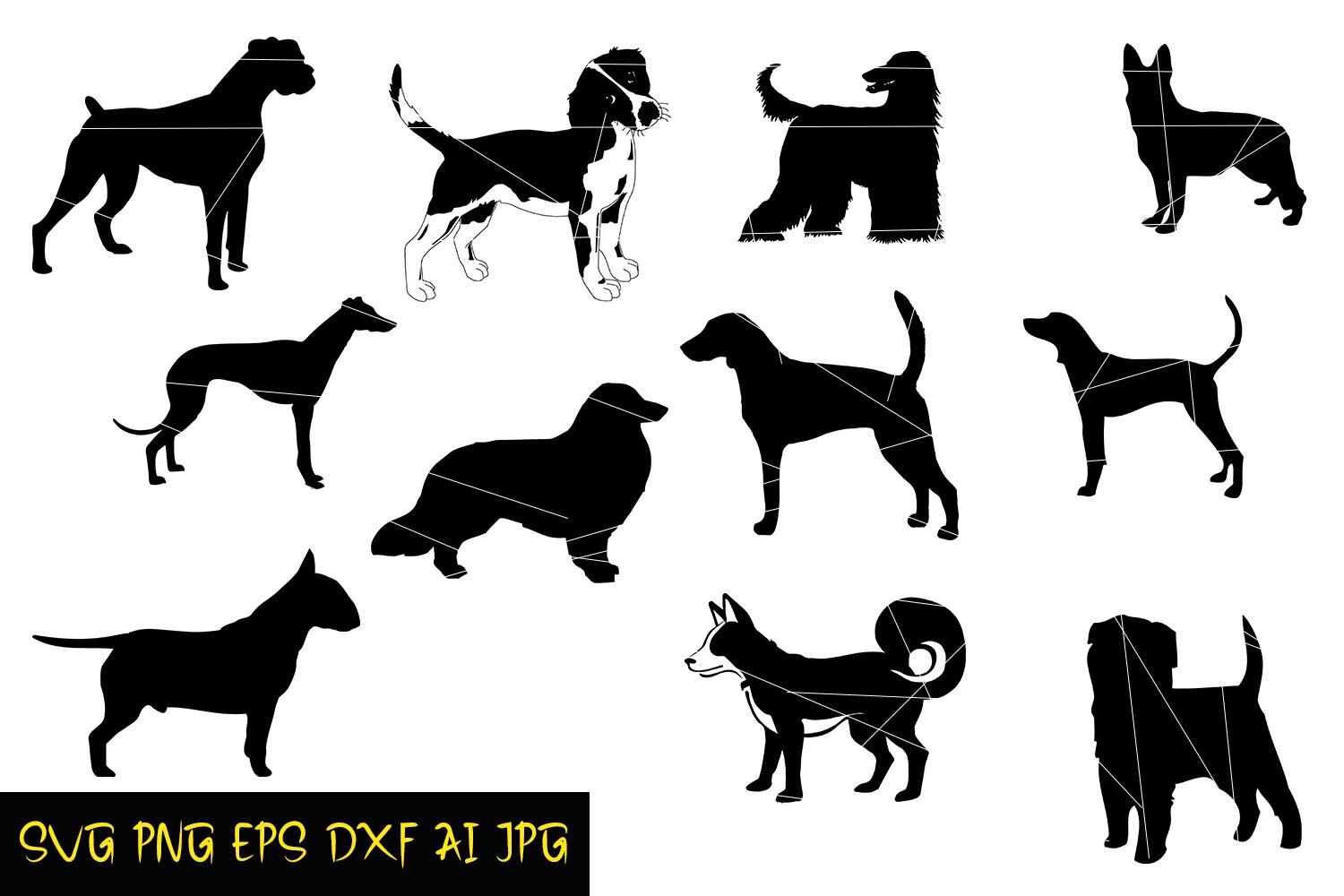 Dog SVG For Cricut Vector Printable Images