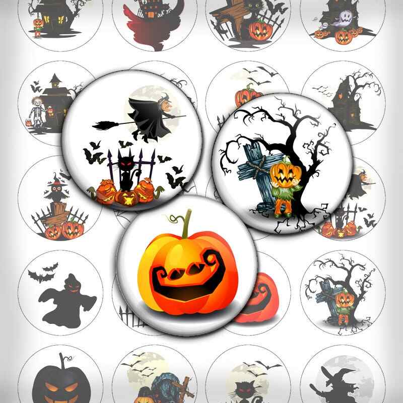 Halloween printable images Digital Collage Sheet