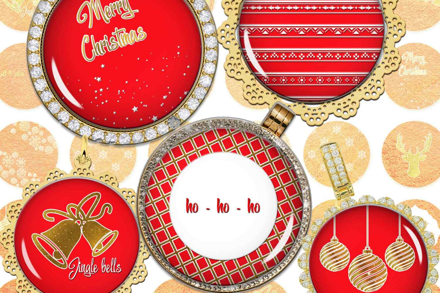 Happy New Year Images Digital Circles Holiday Printables