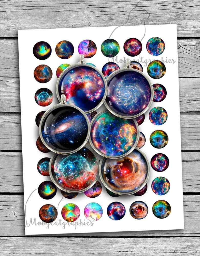 Nebula Printable images Pendant Images