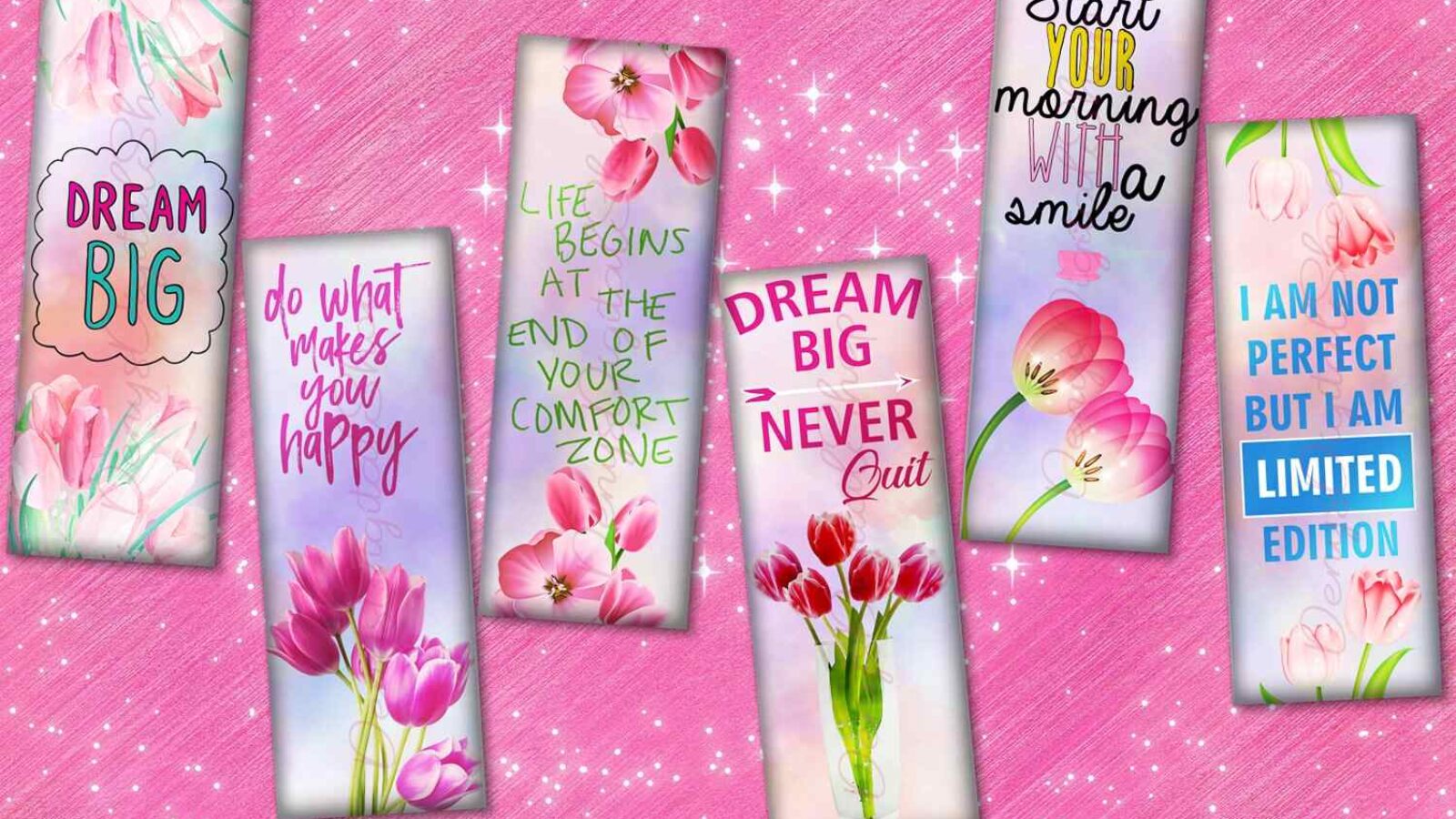 Printable Quotes Digital Bookmarks Quotes Cards for prints