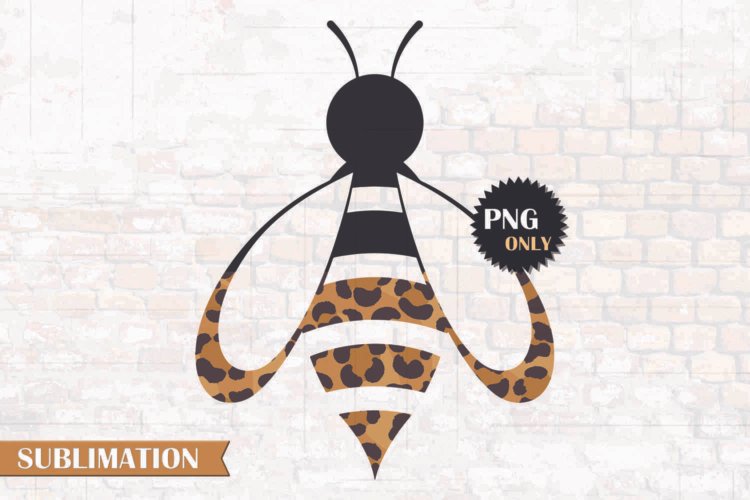 Bee Sublimation and Clipart Bee PNG File For T-Shirts