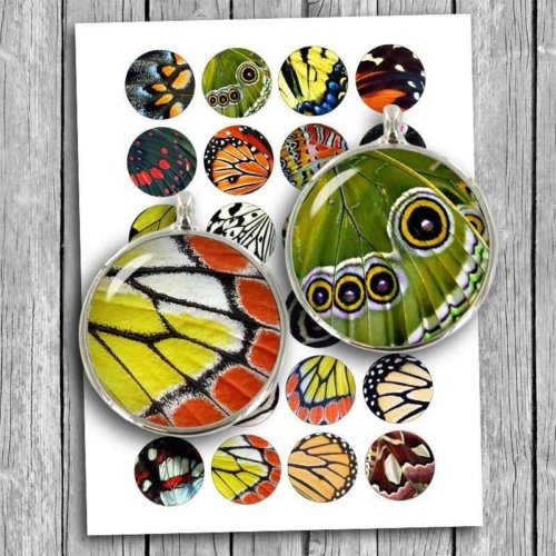 Butterfly Wings Printable collage sheet