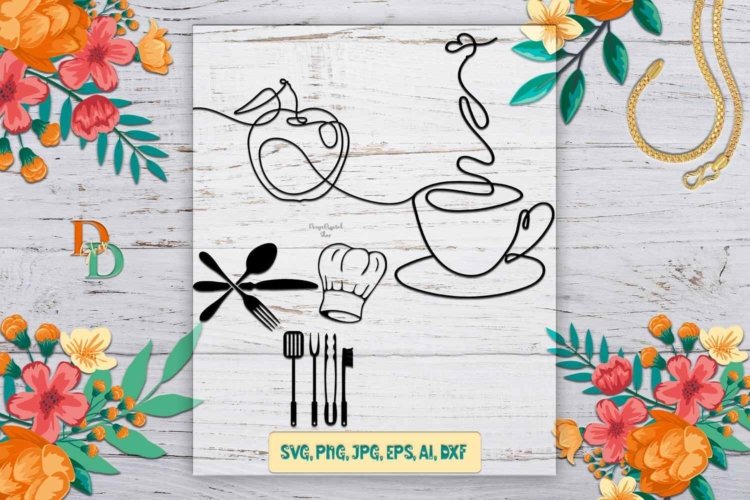 Cooking Elements SVG File For Your Creativity Ideas