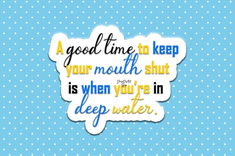 Cool Aphorisms Sticker Digital Printable Images for Crafts