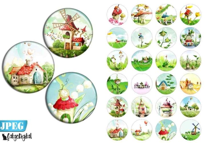 Cute Designs Circle Printables Cute Illustrations