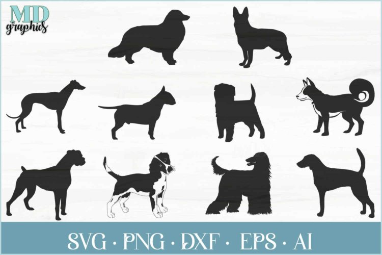Dog SVG For Cricut Vector Printable Images