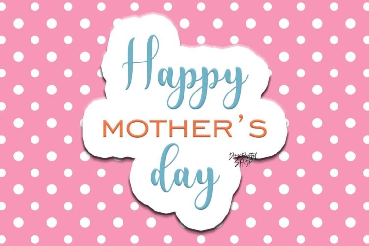 Happy Mother’s Day Digital Sticker for Printable