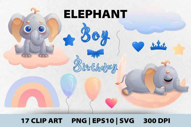 Elephant Boy clipart – 17 images, PNG | SVG | EPS10