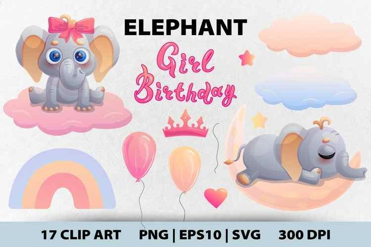 Elephant Girl clipart – 17 images, PNG | SVG | EPS10