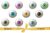 Eye Balls Iris Clipart PNG transparent individual files