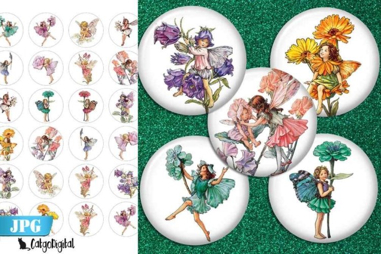 Flower Fairies Printable