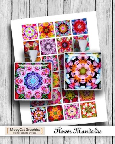 Flower Mandala Printable Square Images