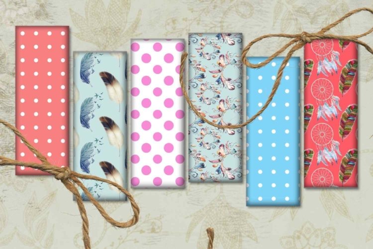 Flowers Printable Digital Bookmarks For Bookmarks Lovers