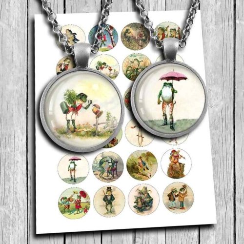 Frogs Printable Circle Images