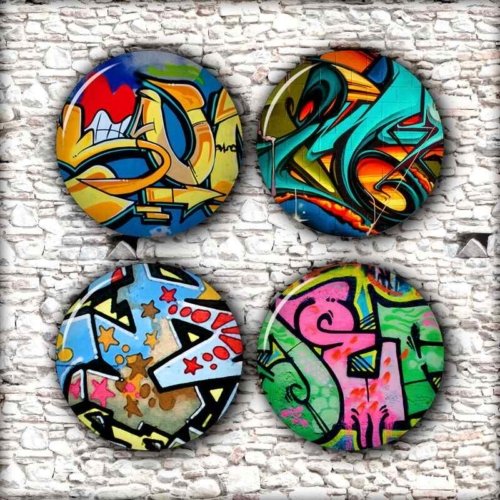 Graffiti Street Art Circle