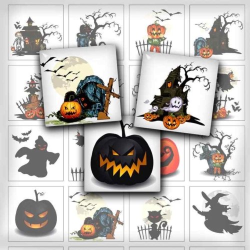 Halloween Square Printable Images