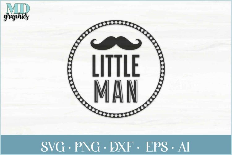 Little Man File For Cutting Machine SVG File for Print