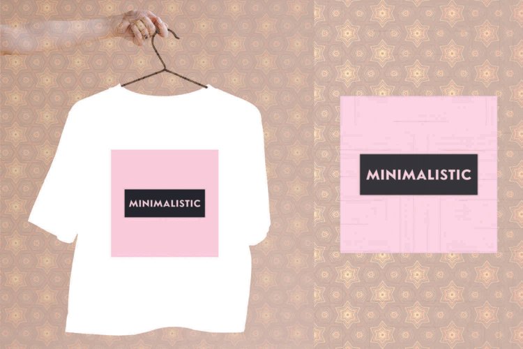Minimalistic Digital Design For Print Sublimation PNG