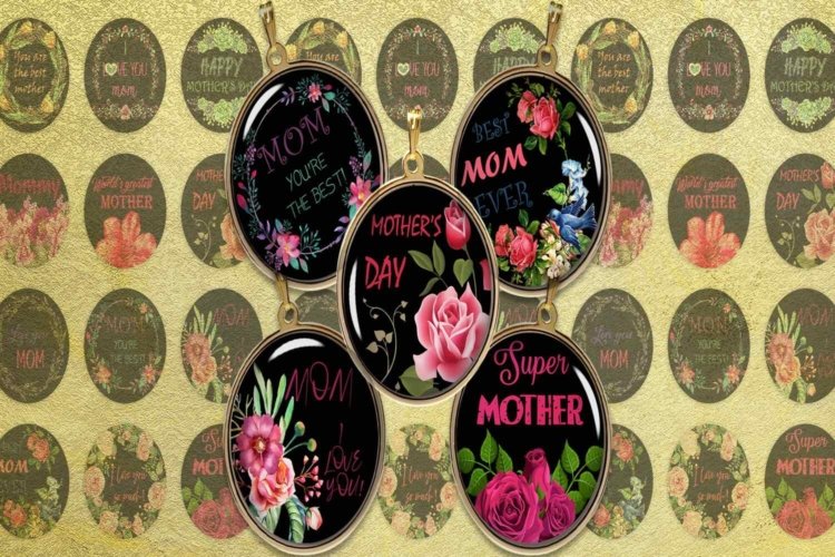 Mother’s Day Digital Collage Sheet Quotes Digital Imag
