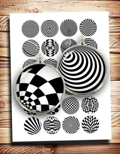 Op art Optical Illusion Pop Art Printable images