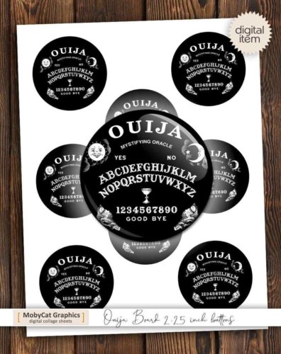 Ouija Board Printable images