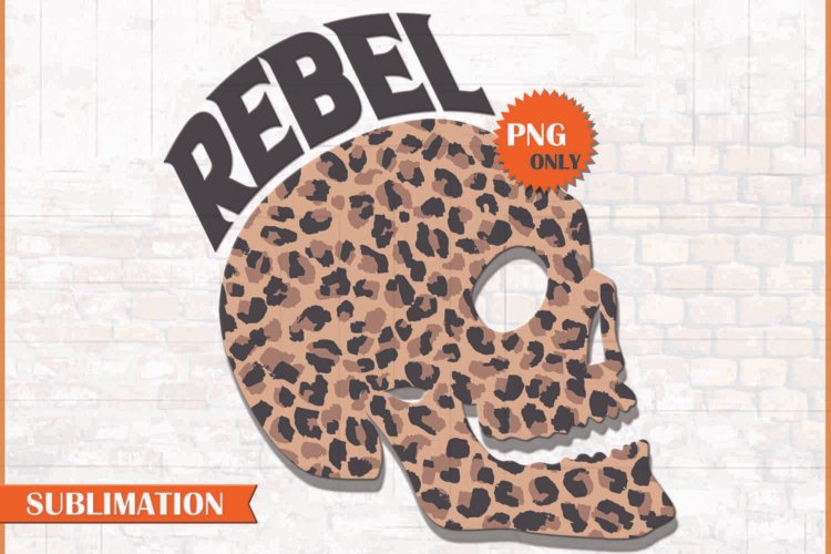Rebel PNG File For Sublimation Digital Download Design