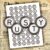 Rusty Typewriter Keys Digital Collage Sheet