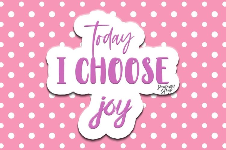 Today I choose Joy Digital Printable Sticker for Crafts