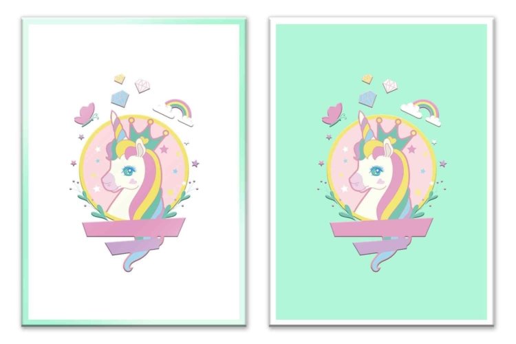 Unicorn Digital Poster Printables Images