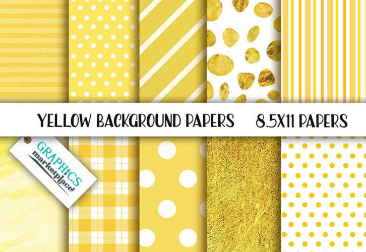 Yellow Background Papers