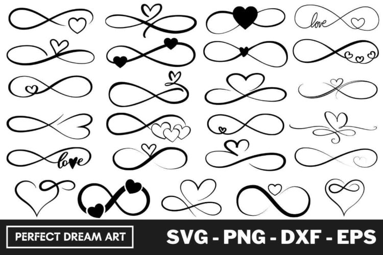 Infinity Love SVG Bundle