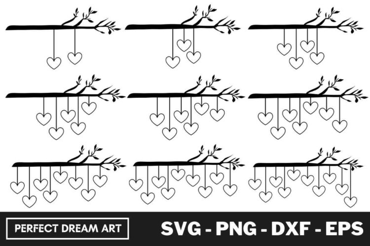 Family Tree Branch Svg 2-20 Members